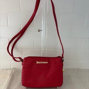 Juicy Couture Word Play Crossbody Bag - Lipstick Red